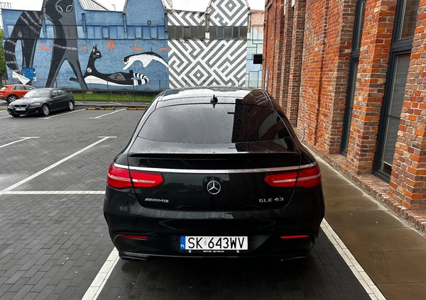 Mercedes-Benz GLE cena 195900 przebieg: 143000, rok produkcji 2017 z Jędrzejów małe 352